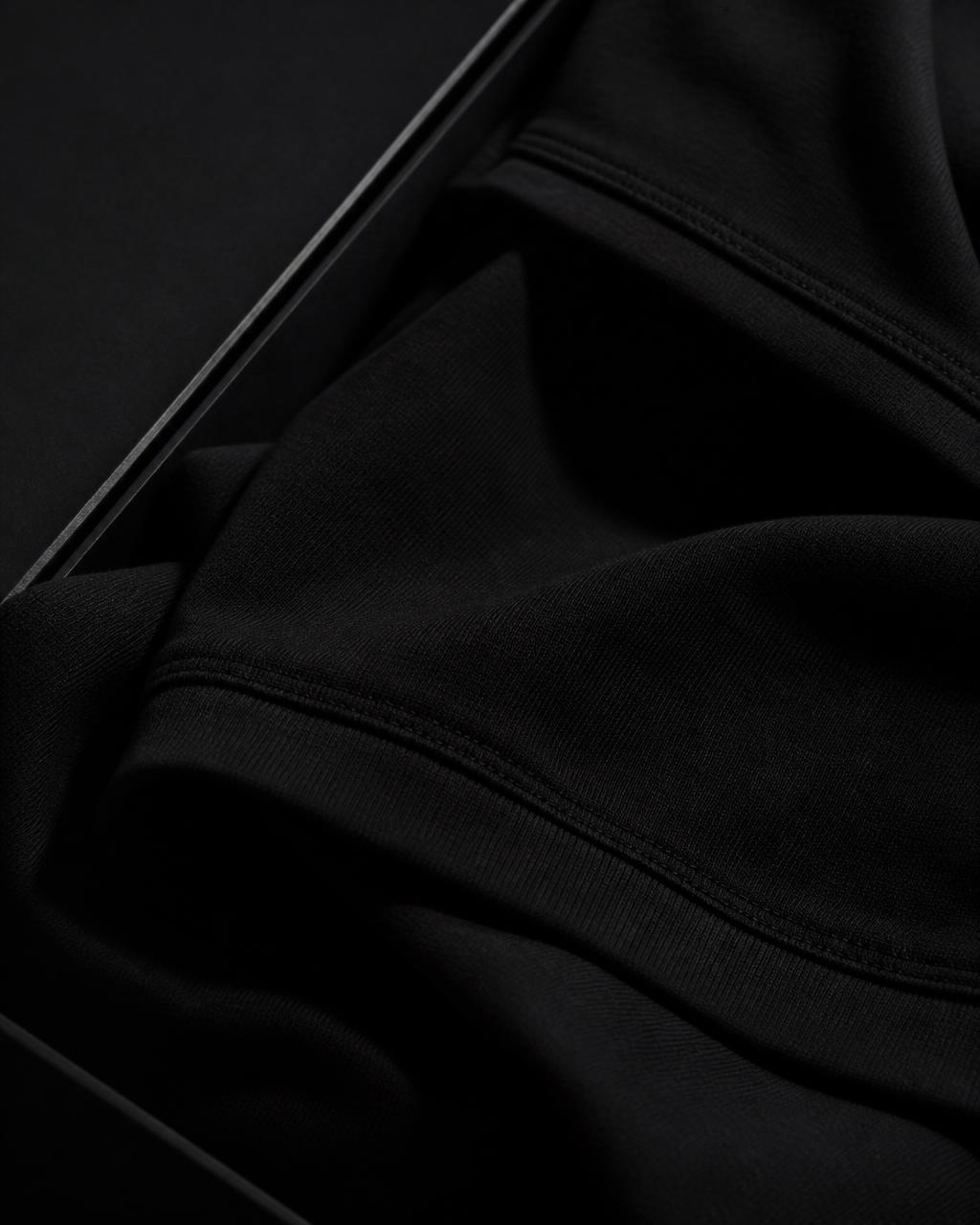 Black premium textile